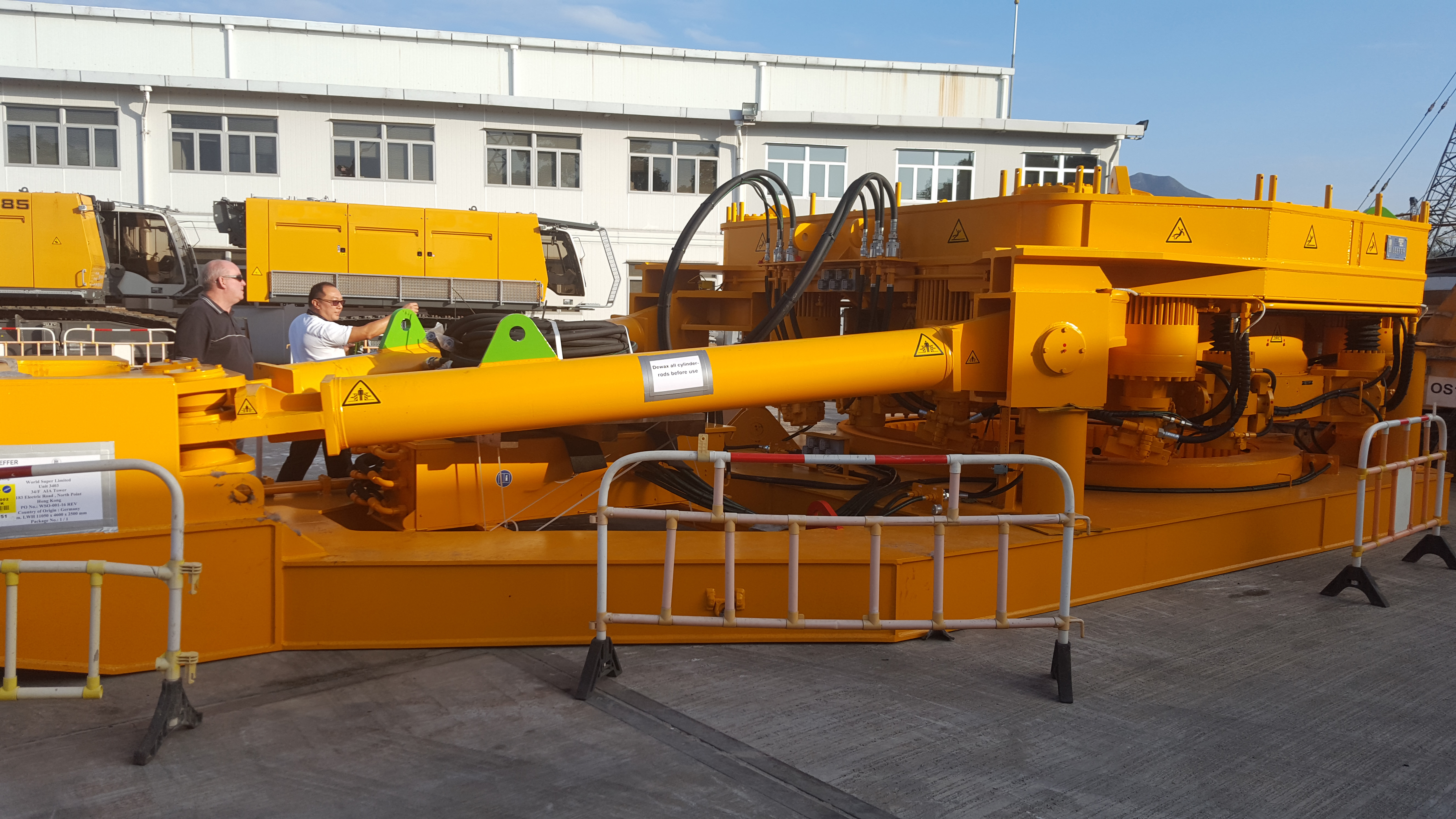 RCM 3000 T740 Hydraulic Casing Rotator